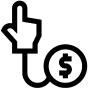 cost per lead icon